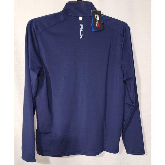 Ralph Lauren RLX lightweight performance 1/4 zip men's small NWT - Picture 3 of 8